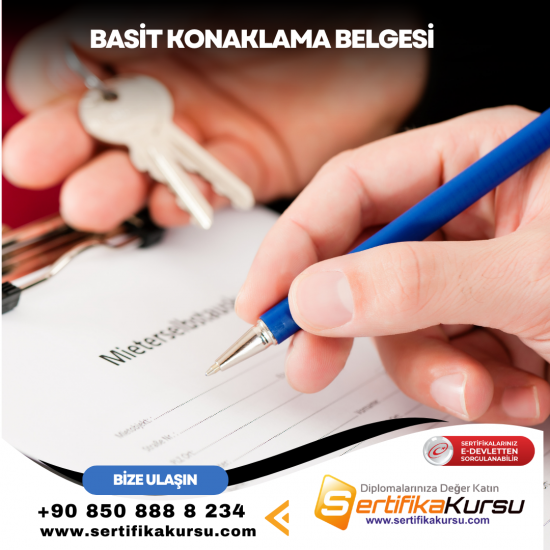 Basit Konaklama Belgesi Basit Konaklama Belgesi