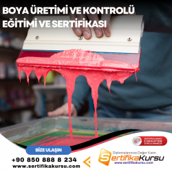 Boya Üretimi ve Kontrolü Eğitimi ve Sertifikası