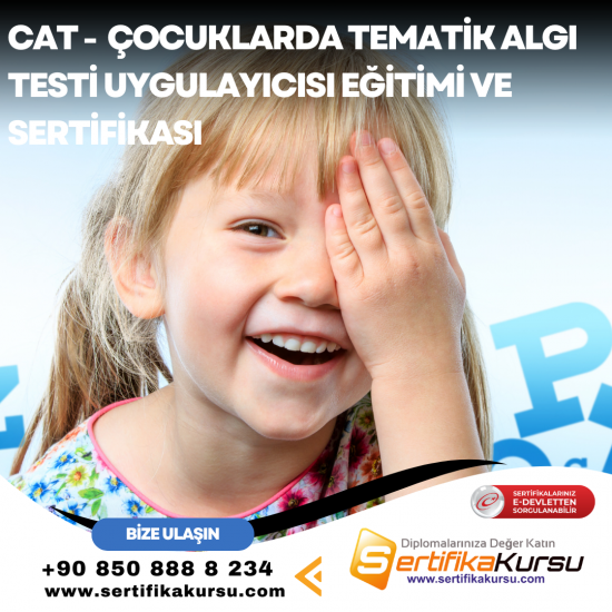 CAT Çocuklarda Tematik Algı Testi Uygulayıcısı Eğitimi ve Sertifikası CAT Çocuklarda Tematik Algı Testi Uygulayıcısı Eğitimi ve Sertifikası