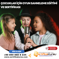 Çocuklar İçin Oyun Sahneleme Eğitimi ve Sertifikası