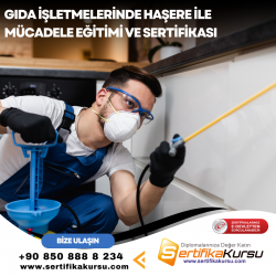 Gıda İşletmelerinde Haşere İle Mücadele Eğitimi ve Sertifikası