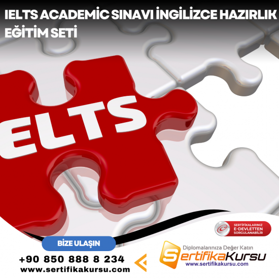 IELTS Academic Sınavı İngilizce Hazırlık Eğitim Seti IELTS Academic Sınavı İngilizce Hazırlık Eğitim Seti
