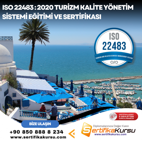 ISO 22483:2020 Turizm Kalite Yönetim Sistemi Eğitimi ve Sertifikası ISO 22483:2020 Turizm Kalite Yönetim Sistemi Eğitimi ve Sertifikası