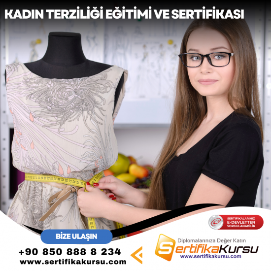 Kadın Terziliği Eğitimi ve Sertifikası Kadın Terziliği Eğitimi ve Sertifikası