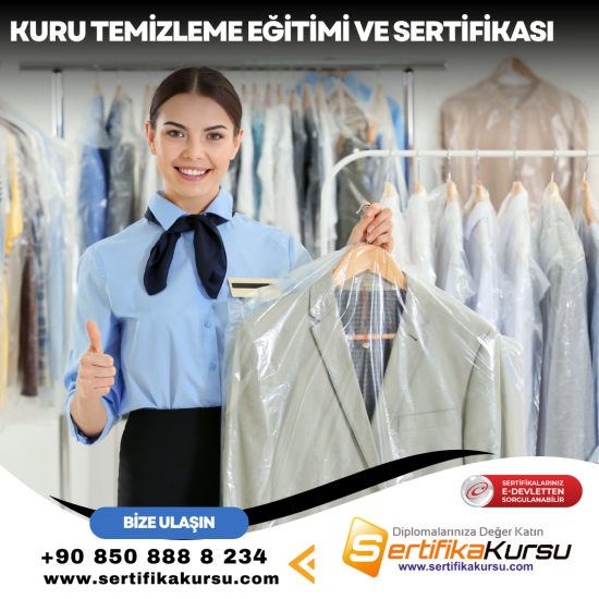 Kuru Temizleme Eğitimi ve Sertifikası Kuru Temizleme Eğitimi ve Sertifikası