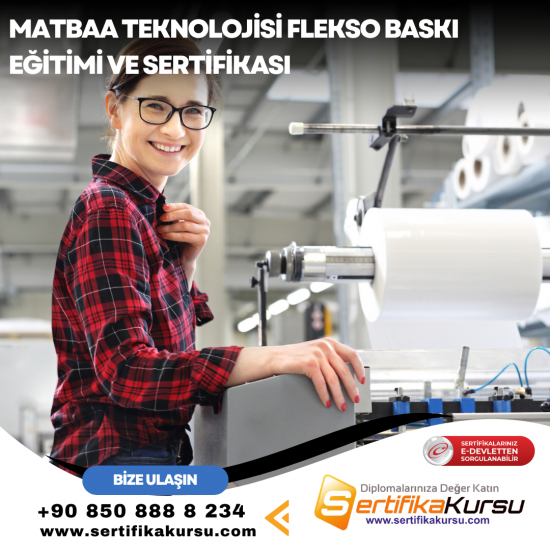 Matbaa Teknolojisi Flekso Baskı Eğitimi ve Sertifikası Matbaa Teknolojisi Flekso Baskı Eğitimi ve Sertifikası