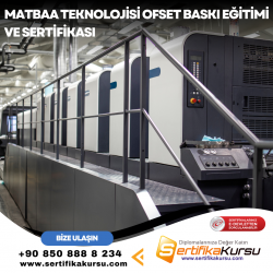 Matbaa Teknolojisi Ofset Baskı Eğitimi ve Sertifikası