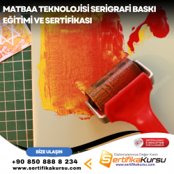 Matbaa Teknolojisi Serigrafi Baskı Eğitimi ve Sertifikası
