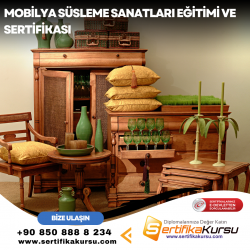 Mobilya Süsleme Sanatları Eğitimi ve Sertifikası