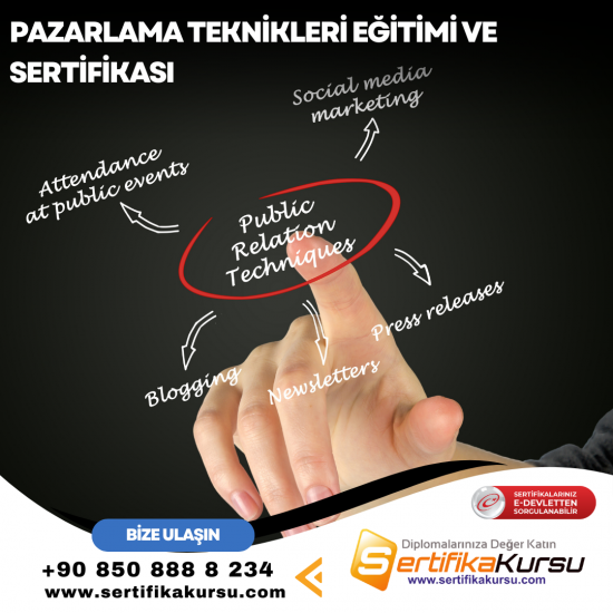 Pazarlama Teknikleri Eğitimi ve Sertifikası Pazarlama Teknikleri Eğitimi ve Sertifikası