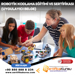 Robotik Kodlama Eğitimi ve Sertifikası (Uygulayıcı Belge)