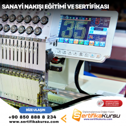 Sanayi Nakışı Eğitimi ve Sertifikası