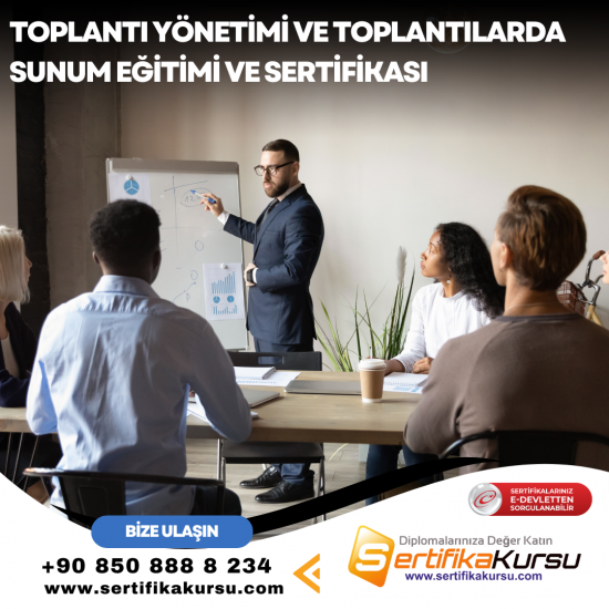 Toplantı Yönetimi ve Toplantılarda Sunum Eğitimi ve Sertifikası Toplantı Yönetimi ve Toplantılarda Sunum Eğitimi ve Sertifikası