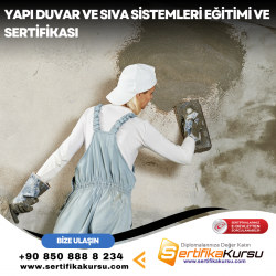 Yapı Duvar ve Sıva Sistemleri Eğitimi ve Sertifikası