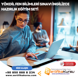 YÖKDİL Fen Bilimleri Sınavı İngilizce Hazırlık Eğitim Seti